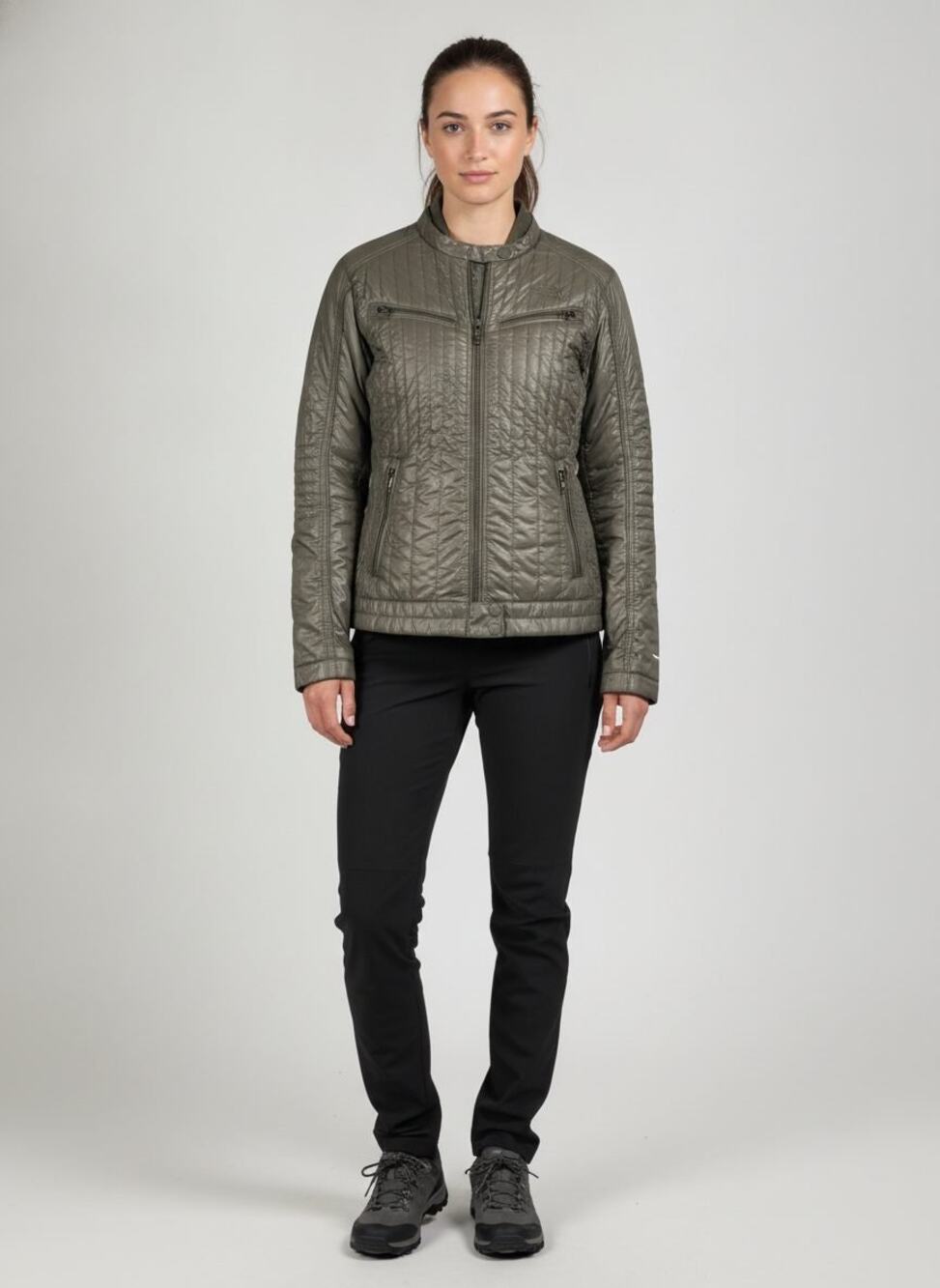The North Face Midori Moto Jacket Women's L Olive